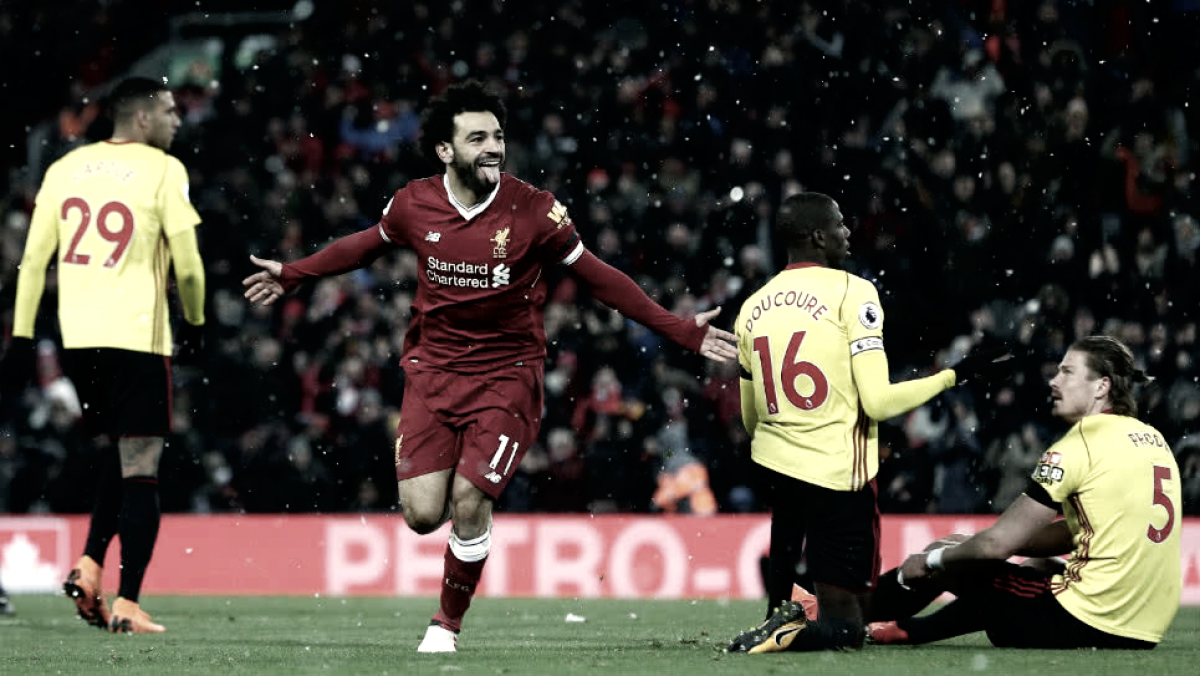 Mohamed Salah, elegido "Jugador del Mes" por cuarta vez