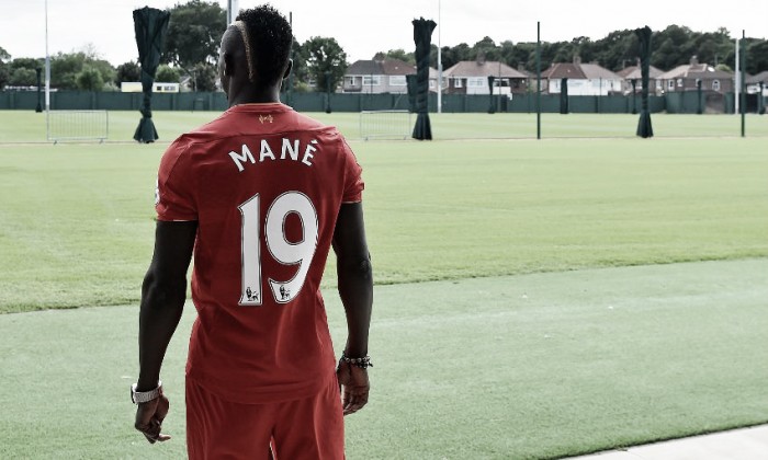 New Liverpool man Sadio Mane insists he's feeling right at home