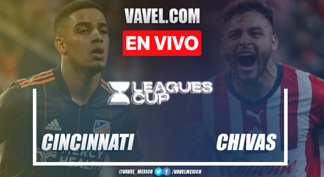Goles y resumen del Cincinnati 3-1 Chivas en Leagues Cup 2022