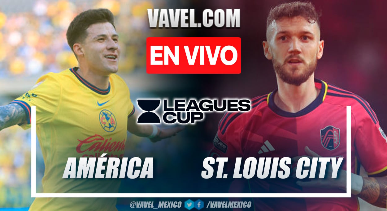 Goles y resumen del América 4 2 St Louis City en Leagues Cup 13