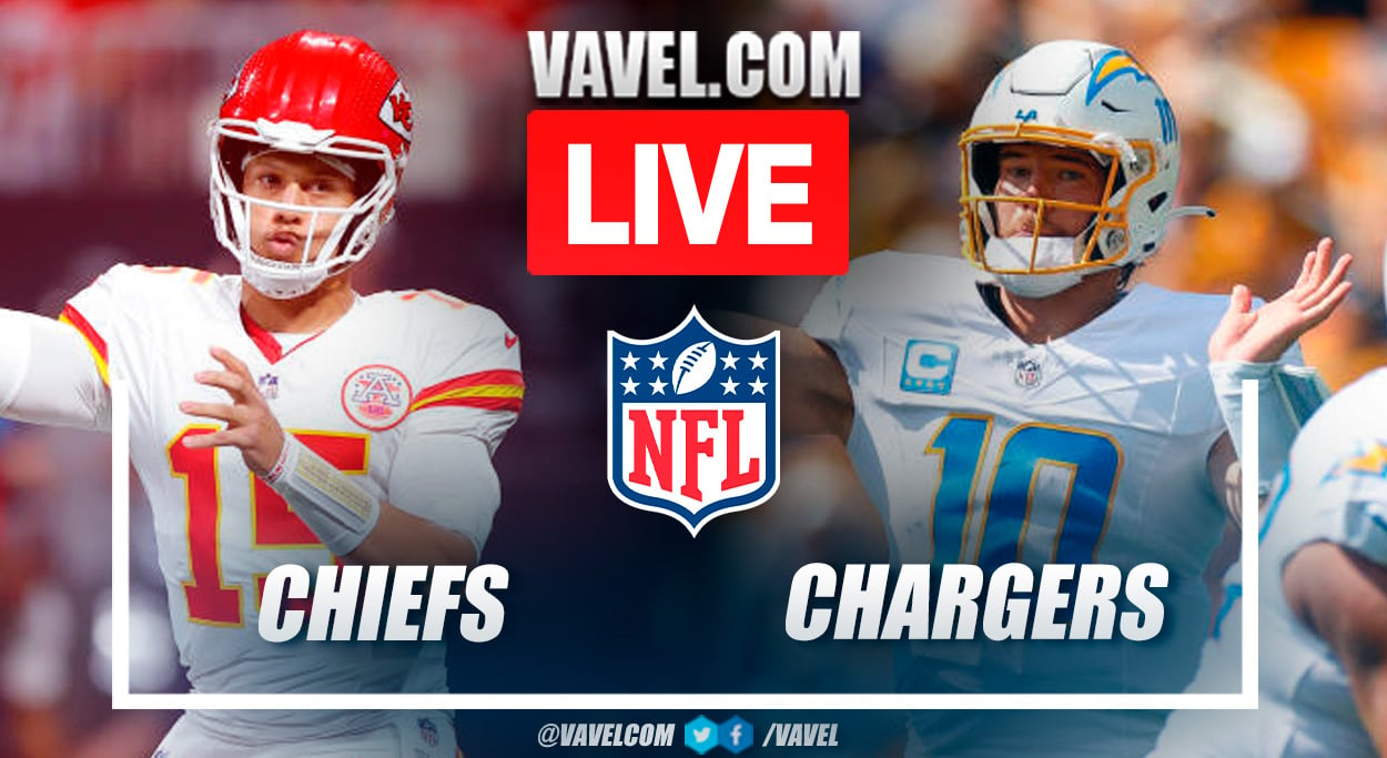 Kansas City Chiefs vs Los Angeles Chargers LIVE Score Updates, Stream