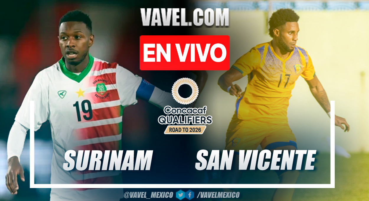 Surinam vs San Vicente y las Granadinas EN VIVO, ¿cómo ver transmisión TV online en las Eliminatorias Mundial 2026? | 5 Junio 2024