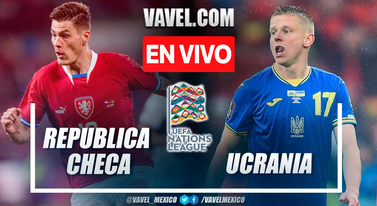 República Checa vs Ucrania EN VIVO, ¿cómo ver transmisión TV online en UEFA Nations League? | 10 Septiembre 2024