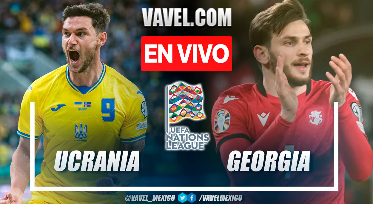 Ucrania vs Georgia EN VIVO, ¿cómo ver transmisión TV online en UEFA Nations League? | 11 Octubre 2024