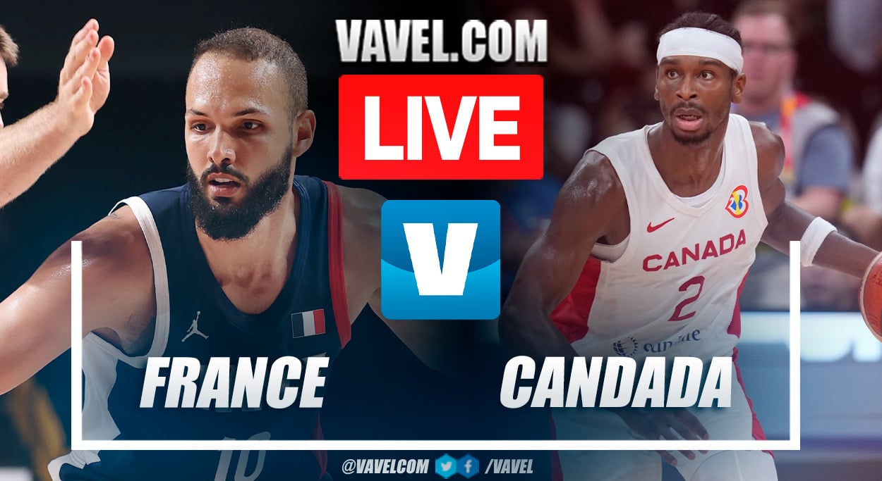 France vs Canada LIVE Score Updates (61-67) | July 19, 2024
