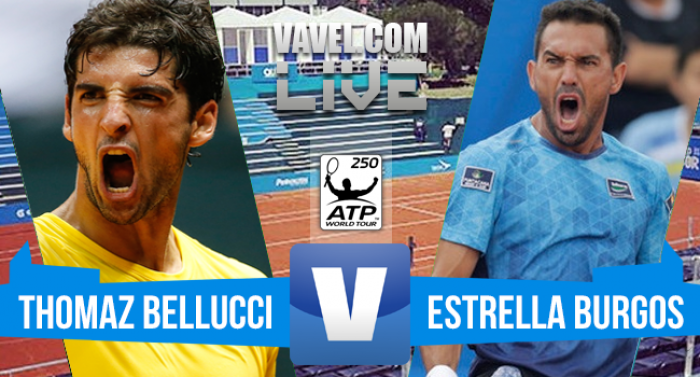Thomaz Bellucci x Victor Estrella Burgos na final do ATP de Quito 2016 (2-1)