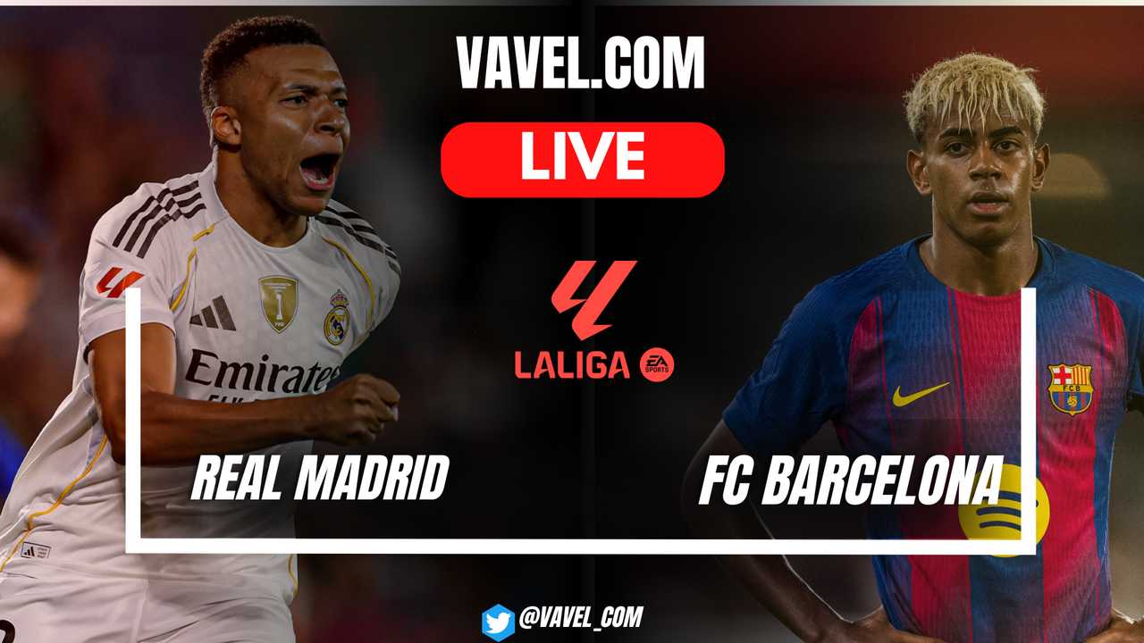 Goals and highlights of the Real Madrid 2-1 Barcelona in La Liga Match