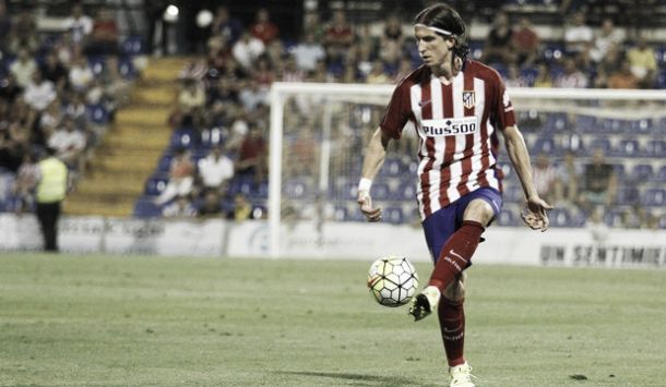 Filipe Luis: "Espero poder retirarme en el Atlético"