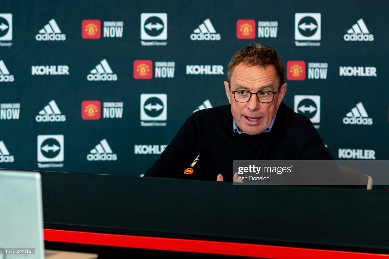 Ralf Rangnick says Manchester United "have to be mentally strong" ahead of trip to Atletico Madrid