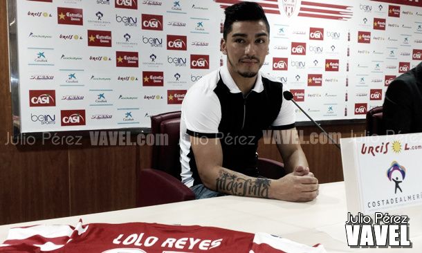 Lolo Reyes: "Quiero jugar, aportar mucho y conseguir volver a Primera"