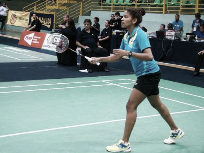 Brasileira Lohaynny Vicente é derrotada, mas escreve história no Badminton nacional