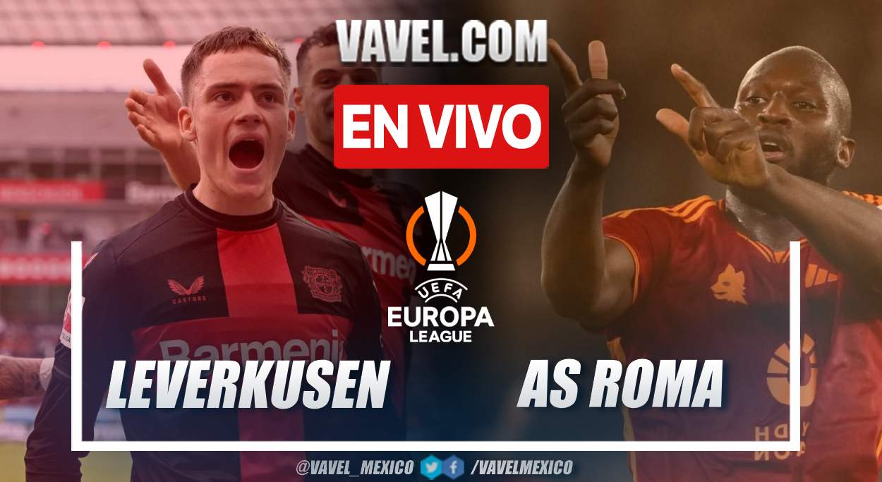 Goles y resumen del Bayer Leverkusen 2-2 AS Roma en UEFA Europa League 2024