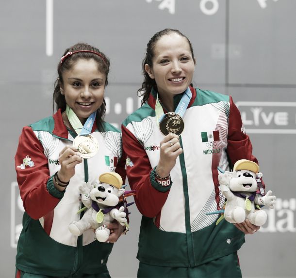 Paola Longoria consigue dos oros en Panamericanos