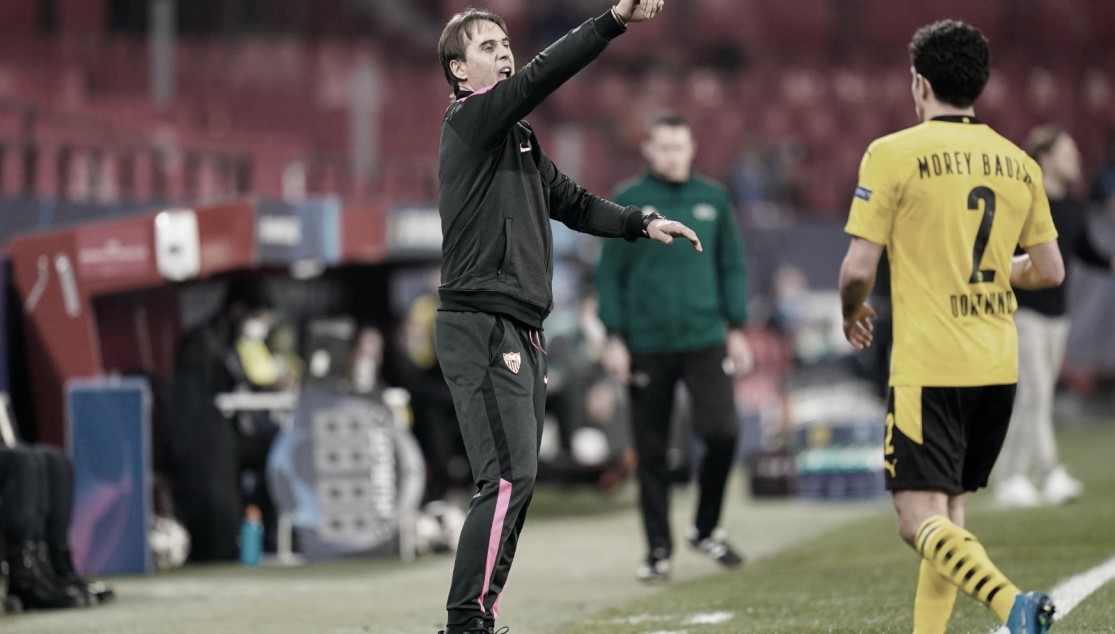 Lopetegui reclama de resultado e árbitro após derrota do Sevilla para Borussia Dortmund: "Não merecemos perder"