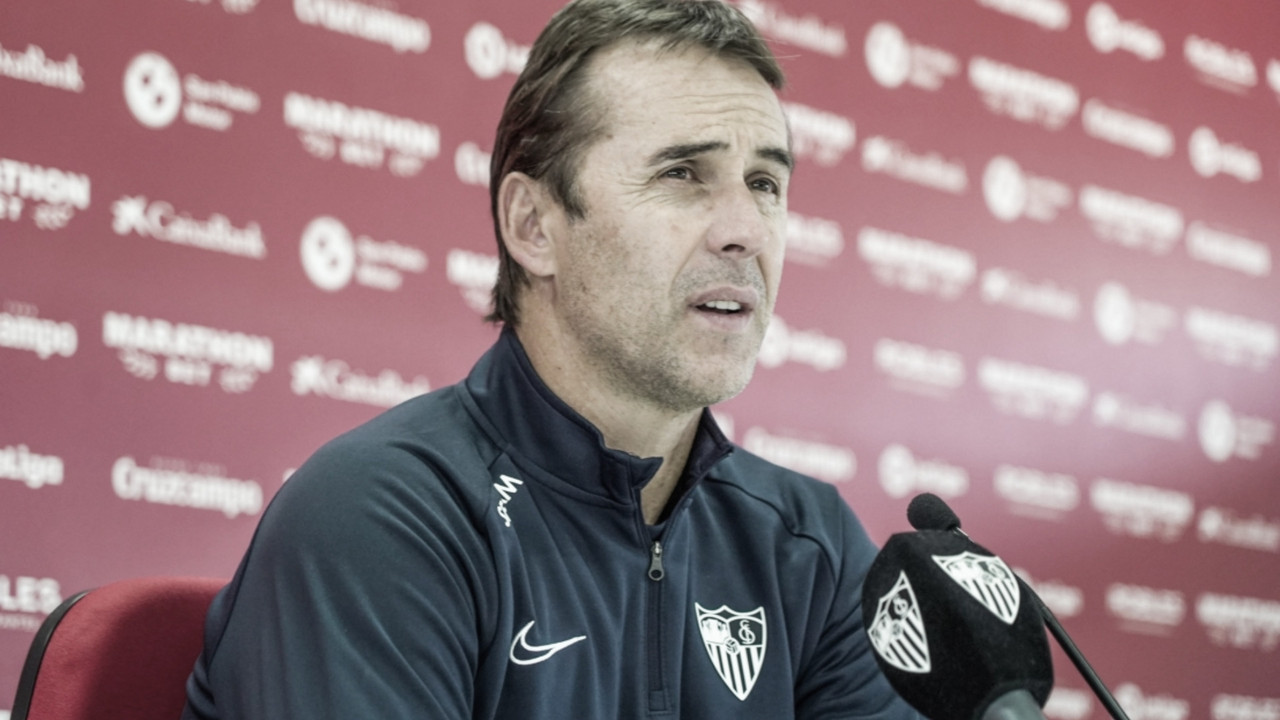 Lopetegui repasa la actualidad del equipo a 24 horas del encuentro en El Sadar Lopetegui repasa la actualidad del equipo a 24 horas del encuentro en El Sadar