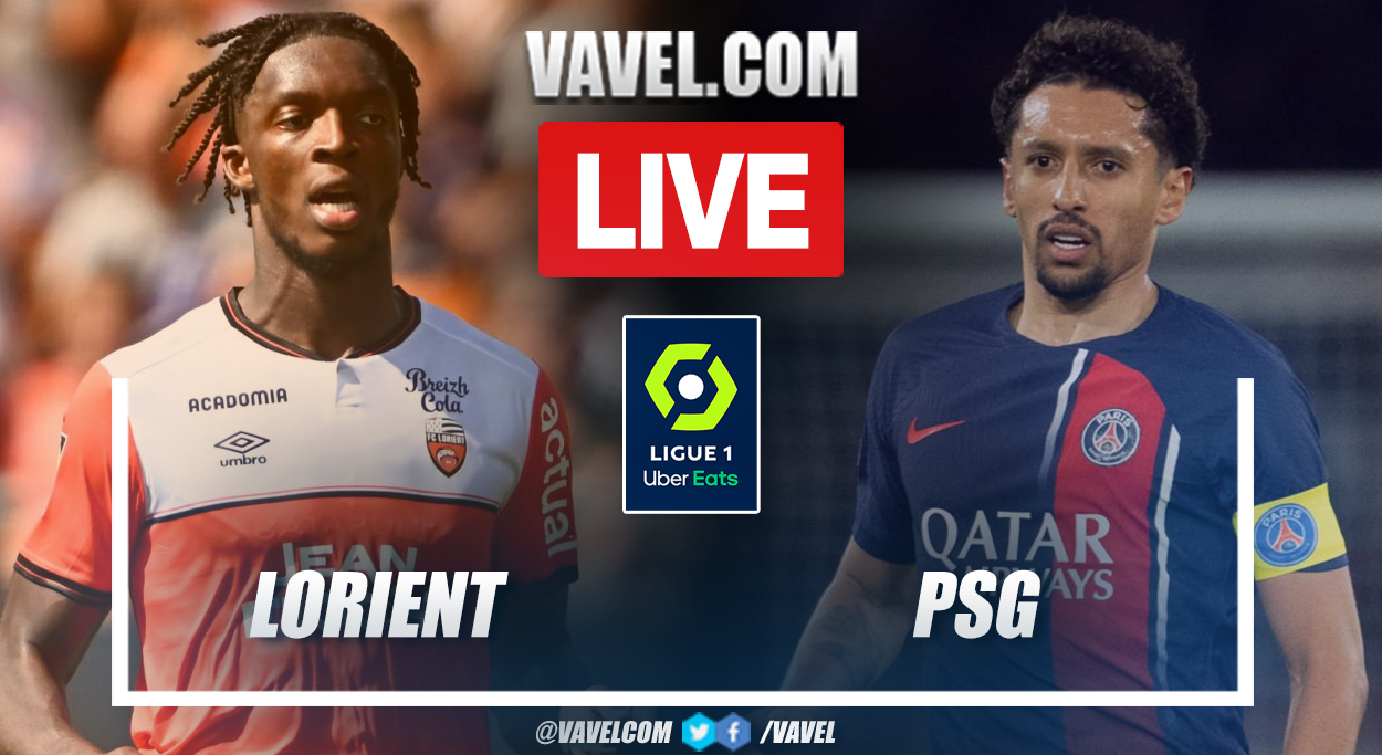 Summary: Lorient 1-4 PSG in League 1