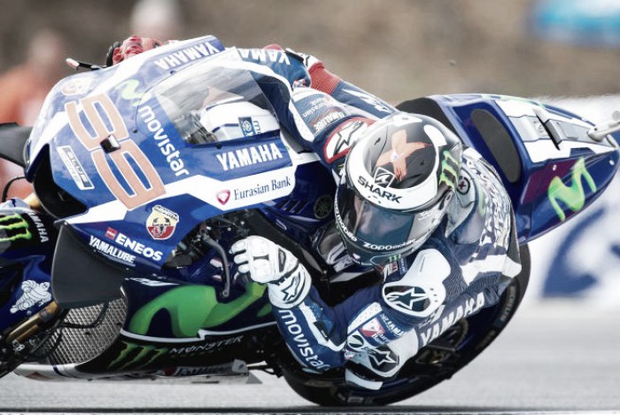 Lorenzo fastest at Brno with record breaking lap time in FP3