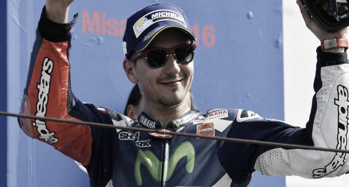 Lorenzo not happy with third after lacking pace in San Marino