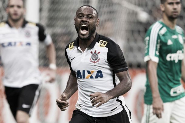 Vágner Love lamenta erros defensivos do Corinthians, mas comemora empate no dérbi
