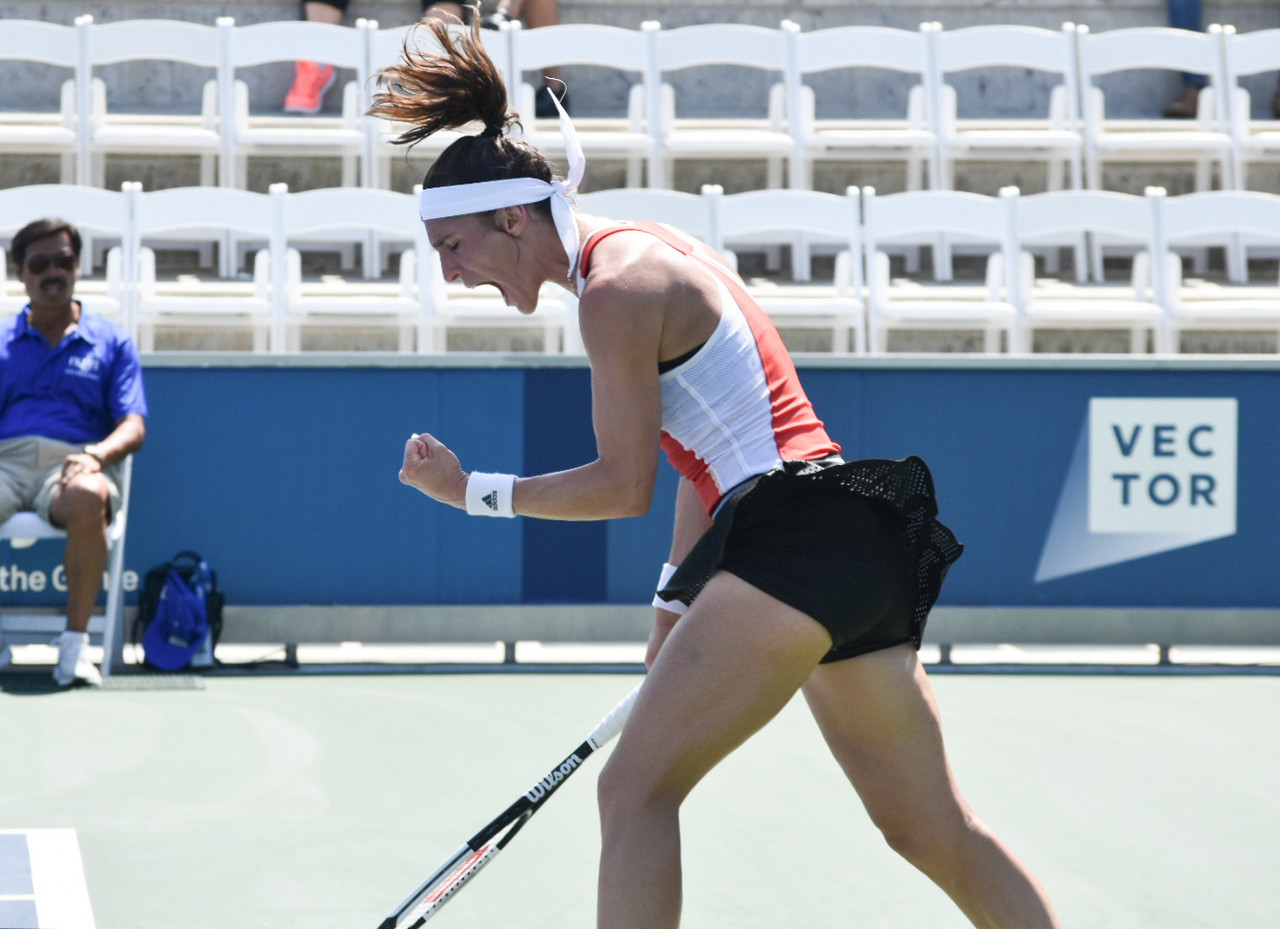 WTA Bronx Open: Andrea Petkovic upsets Shuai Zhang in straight sets