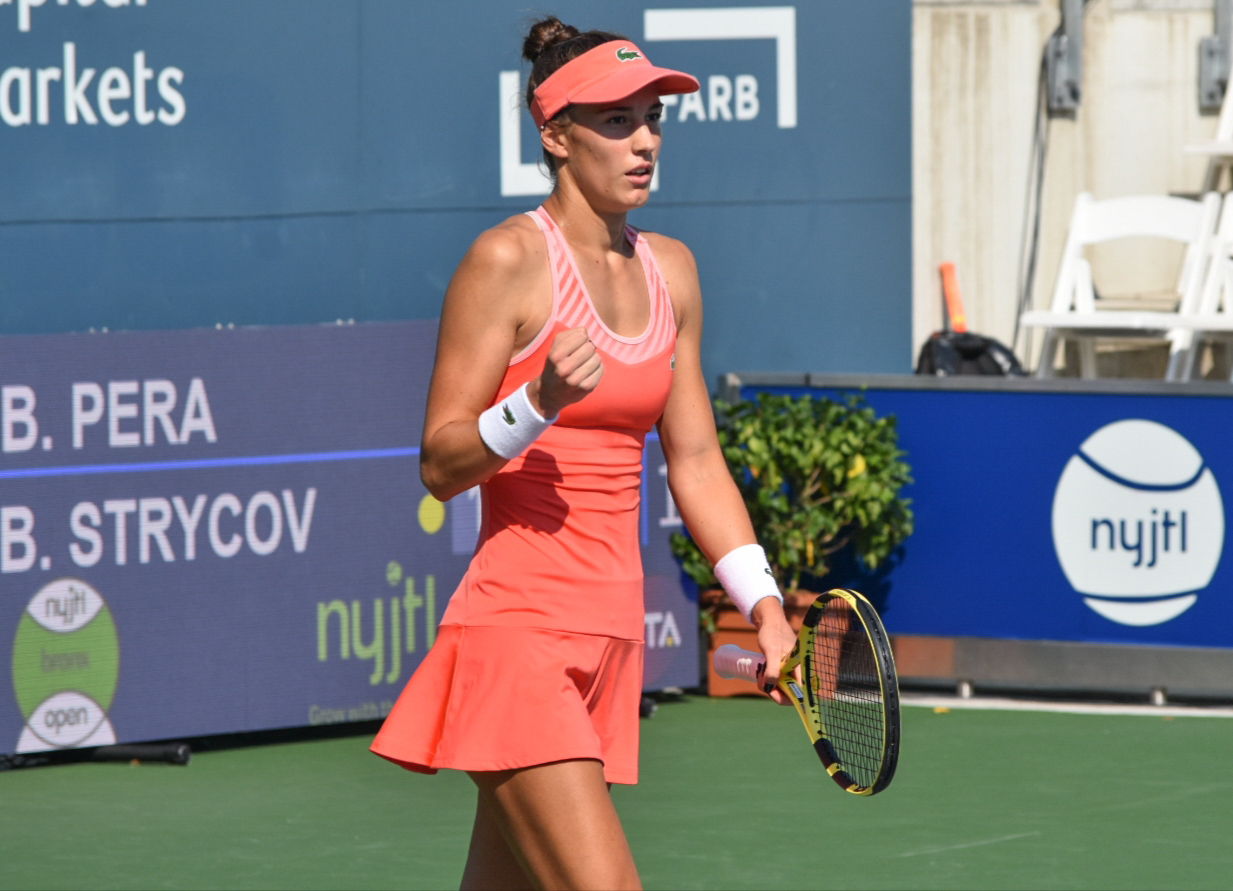 WTA Bronx Open: Bernarda Pera rallies to knock off Barbora Strýcová