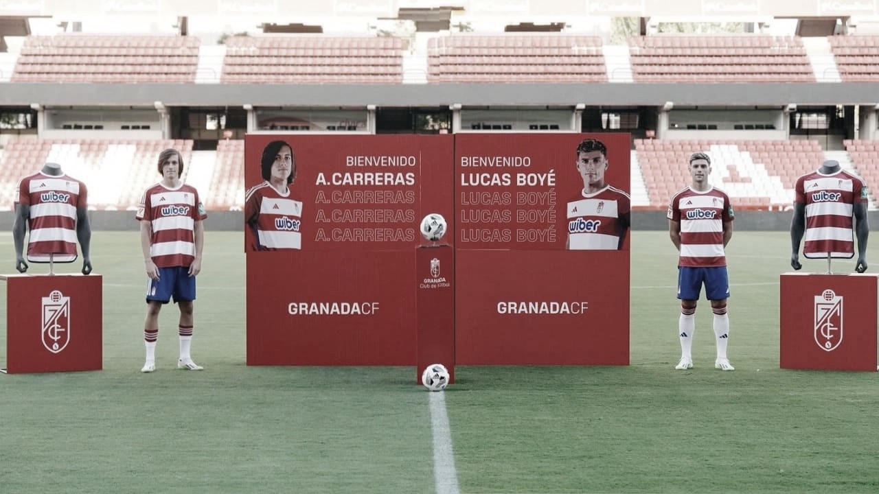 Lucas Boyé y Álvaro Fernández, oficialmente presentados por el Granada CF