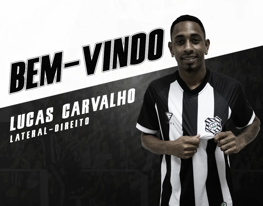 Figueirense anuncia contratação do lateral Lucas Carvalho, ex-São Luiz Figueirense anuncia contratação do lateral Lucas Carvalho, ex-São Luiz