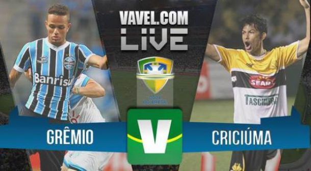Resultado Criciúma x Grêmio pela Copa do Brasil (0-1)