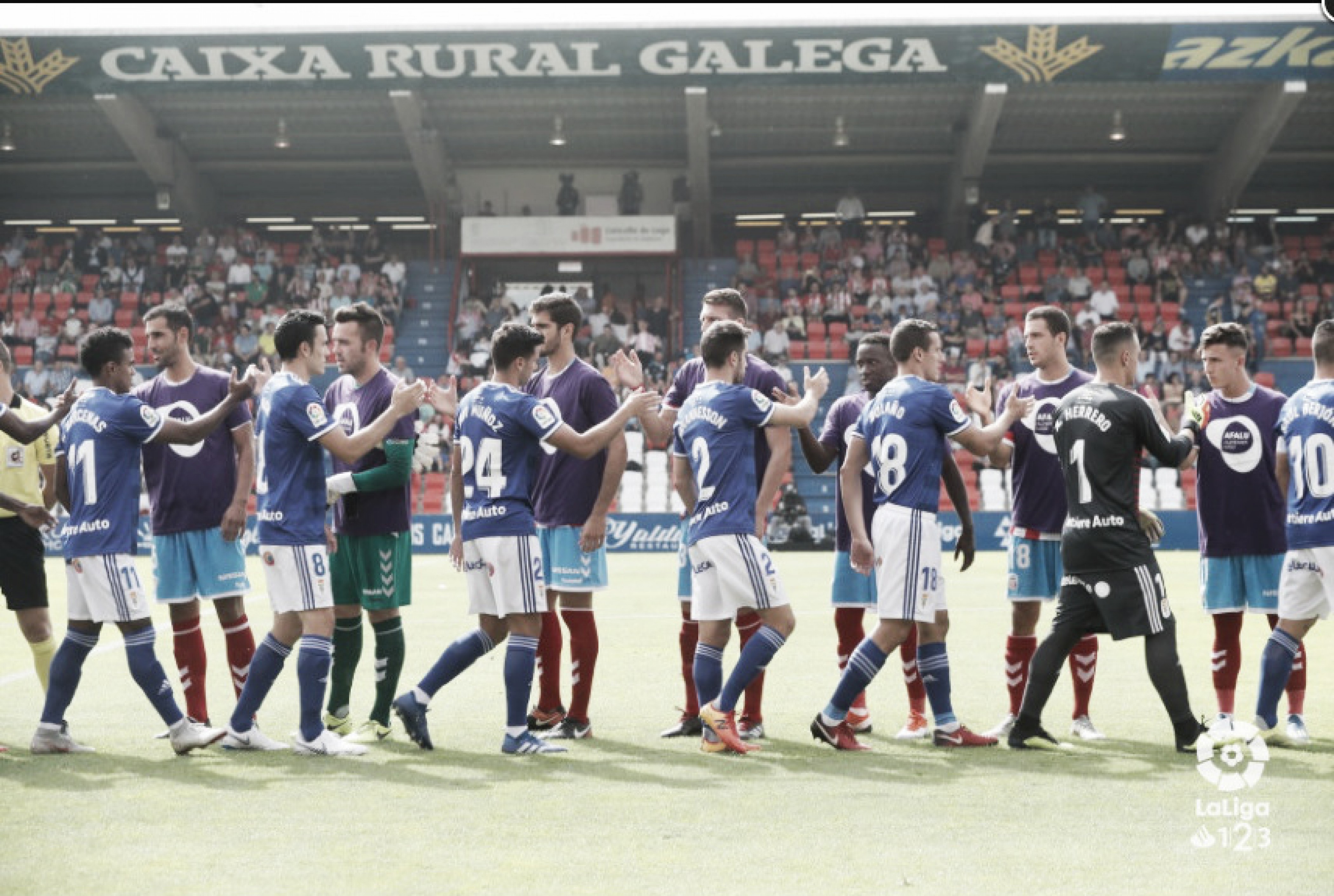 El Real Oviedo se recupera en el Anxo Carro
