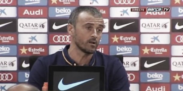 Luis Enrique: "Quiero que Pedro se quede en el Barcelona"