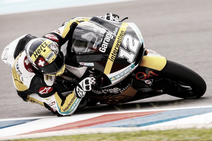 Luthi overcomes injury to win the British Moto2 at Silverstone