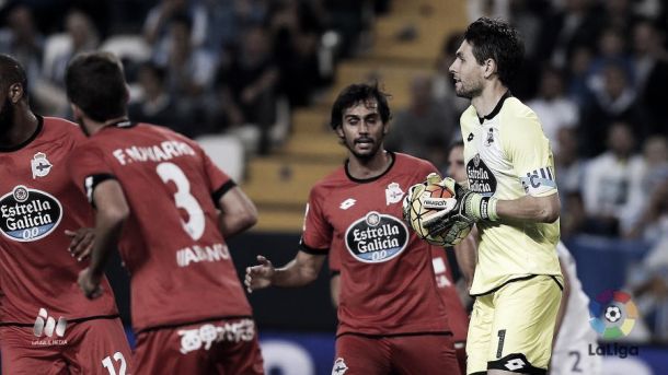 Málaga - Deportivo de La Coruña: puntuaciones del Dépor, jornada 9 de la Liga BBVA