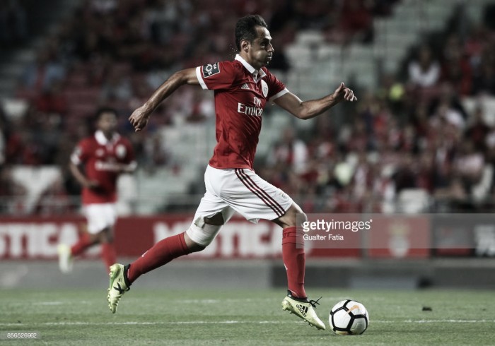 Benfica: Jonas, o pistoleiro que dispara sozinho Benfica: Jonas, o pistoleiro que dispara sozinho