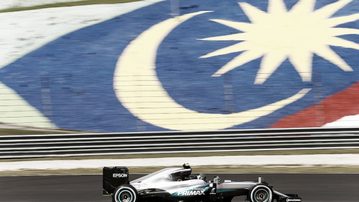 Nico Rosberg satisfecho con el nuevo asfalto de Sepang