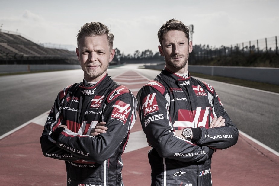 Grosjean e
Magnussen deixarão a Haas no final da temporada 2020