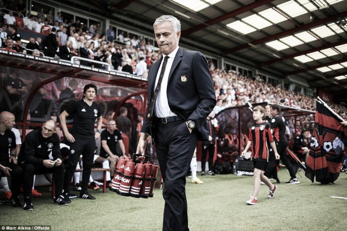 Mourinho "really happy" after United's Bournemouth victory