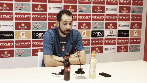 Pablo Machín: ''Solo nos vale ganar, si pude ser jugando bien mejor, pero ganando''