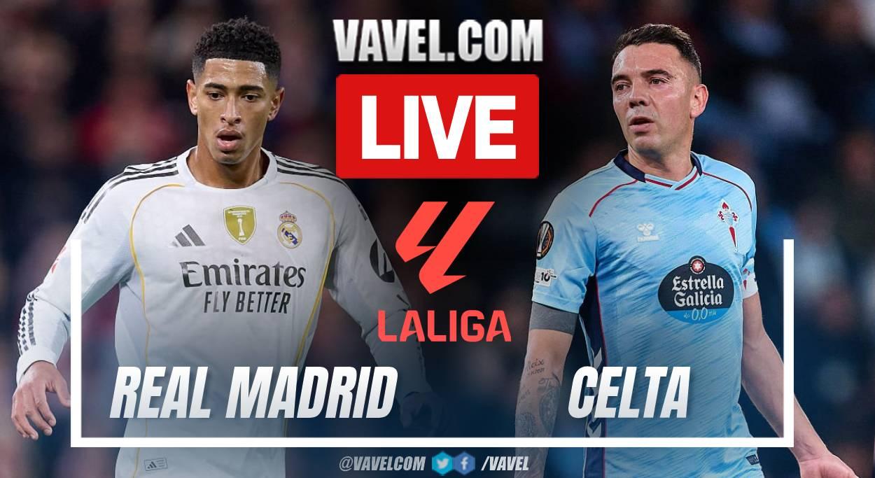 Highlights and goals Real Madrid vs Celta in LaLiga