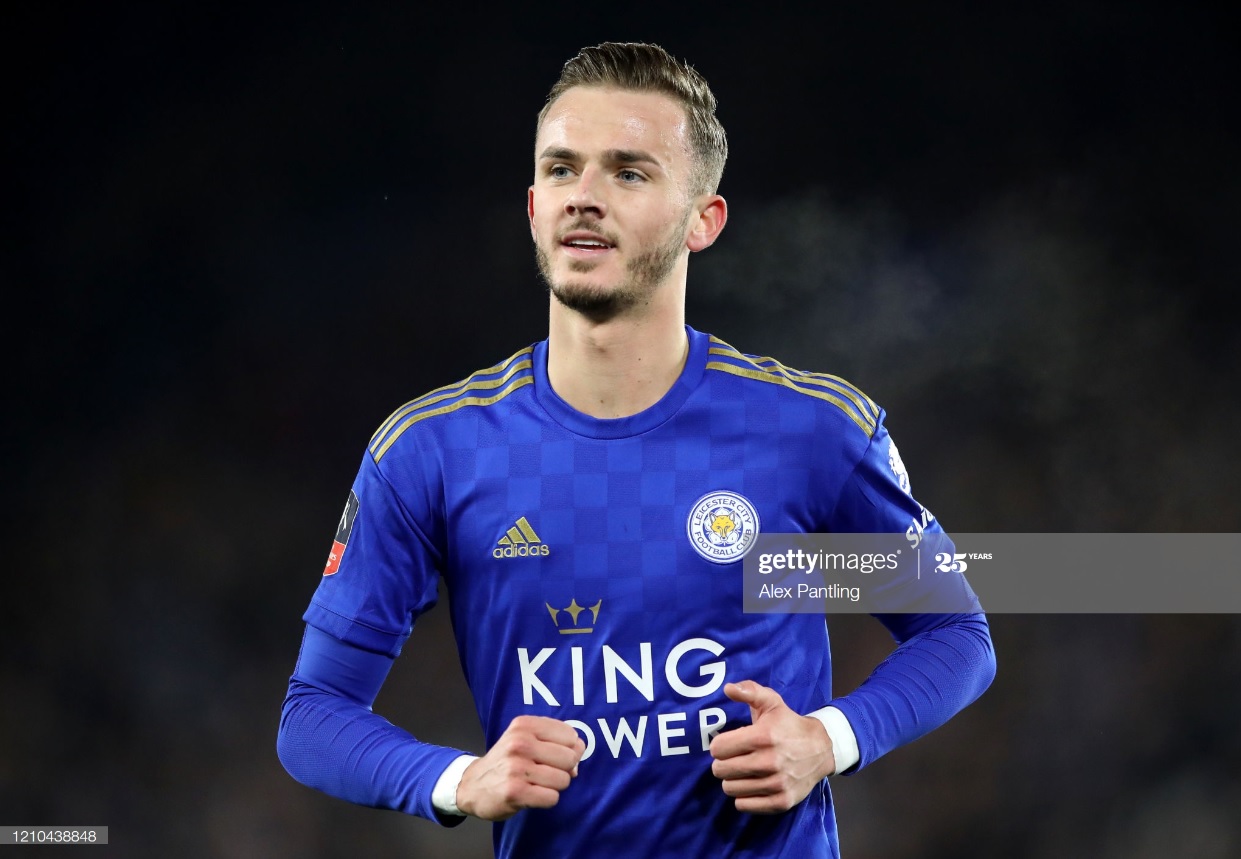 Leicester 'raring to go' ahead of Premier League return, says James Maddison