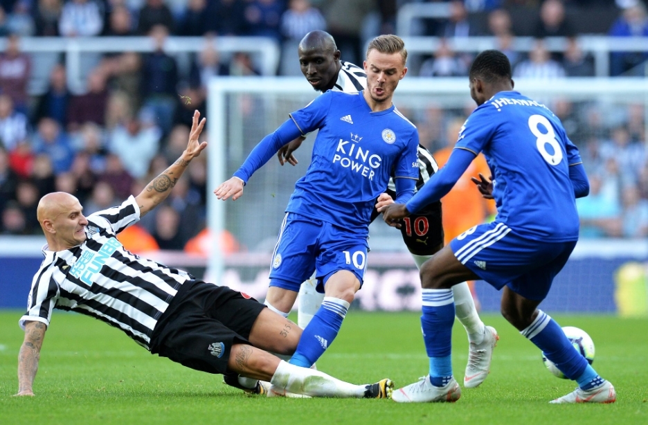 Newcastle United 0-2 Leicester City: Vardy and Maguire goals enough for routine away victory
