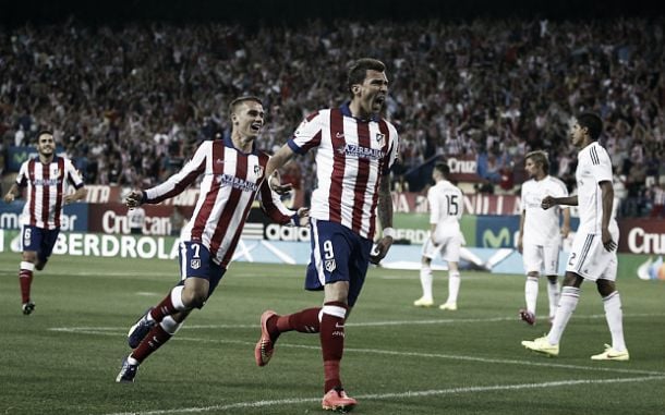 Atletico Madrid draw first blood in the battle of Madrid