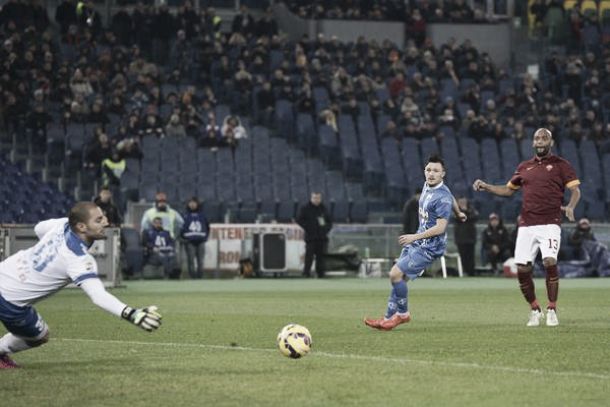Roma tropeça no Empoli e pode ver a Juventus disparar na liderança da Serie A