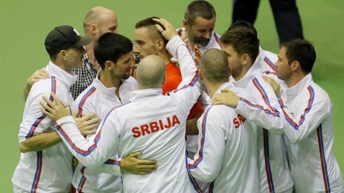 Davis Cup: Viktor Troicki Trounces Aleksandr Nedovyesov, Serbia Squeaks By Kazakhstan 3-2