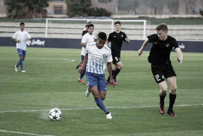El Málaga Juvenil pone ventaja en la eliminatoria