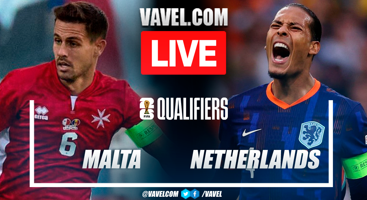 Highlights and Goals of Malta 0-4 Netherlands in 2026 World Cup Qualifiers