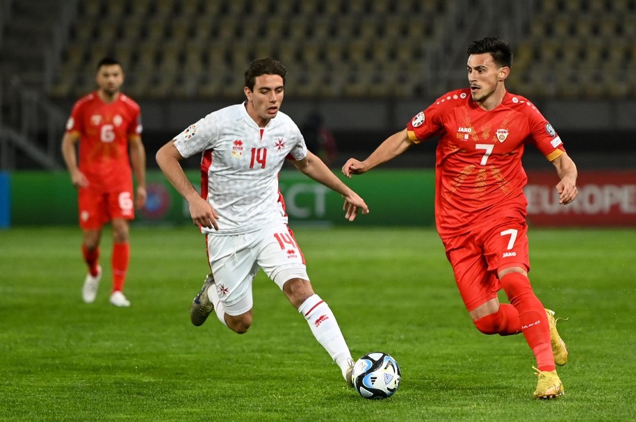 Highlights: Malta 0-2 North Macedonia in 2024 EURO Qualifiers