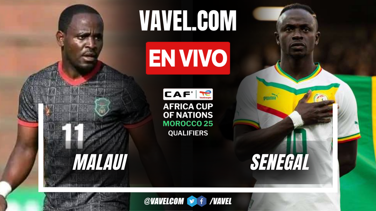 Malaui vs Senegal EN VIVO, ¿cómo ver transmisión TV online en Eliminatorias de la Copa Africana? | 15 Octubre 2024