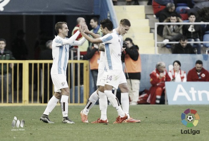 Levante 0-1 Malaga: Duda's free kick claims victory for visitors