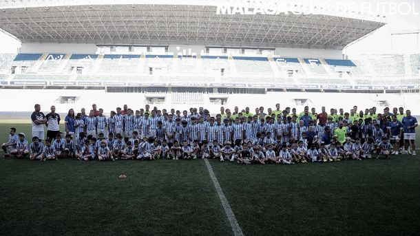 El Málaga CF sigue unido