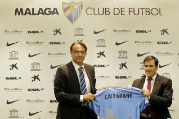 CaixaBank continuará siendo patrocinador del Málaga